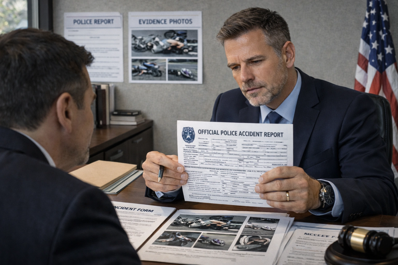 Bicycle Accident Police Report hero image