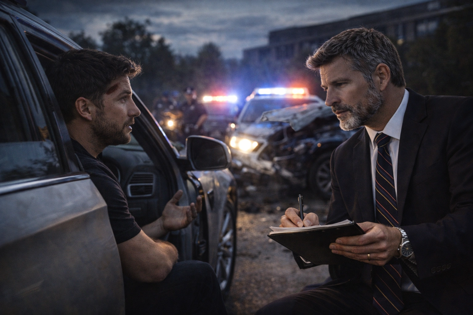 Car Accident Lawyer settlement guide injury claim timeline hero image