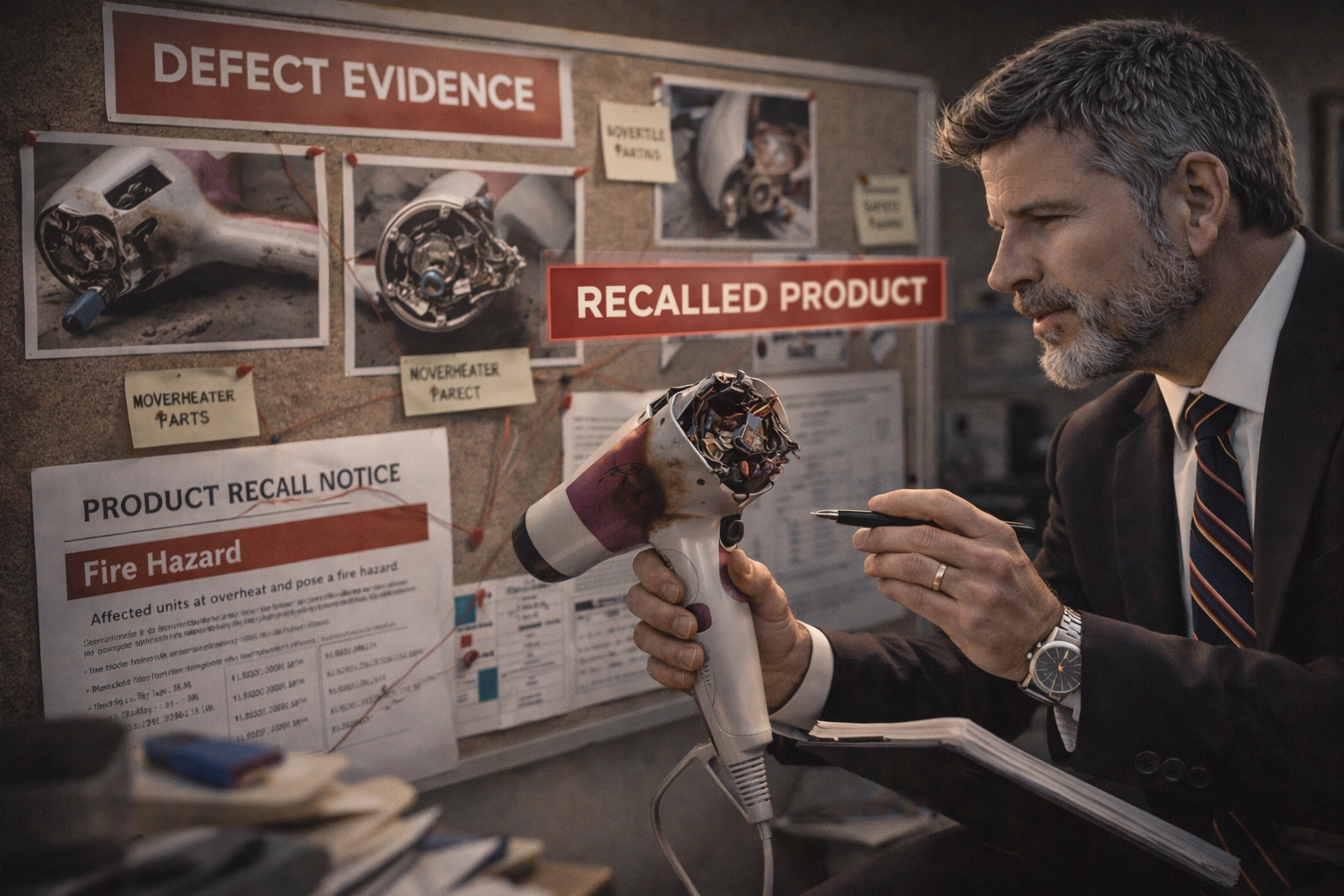 Defective Product Lawyer: Design Defects, Recalls & Class Actions hero image