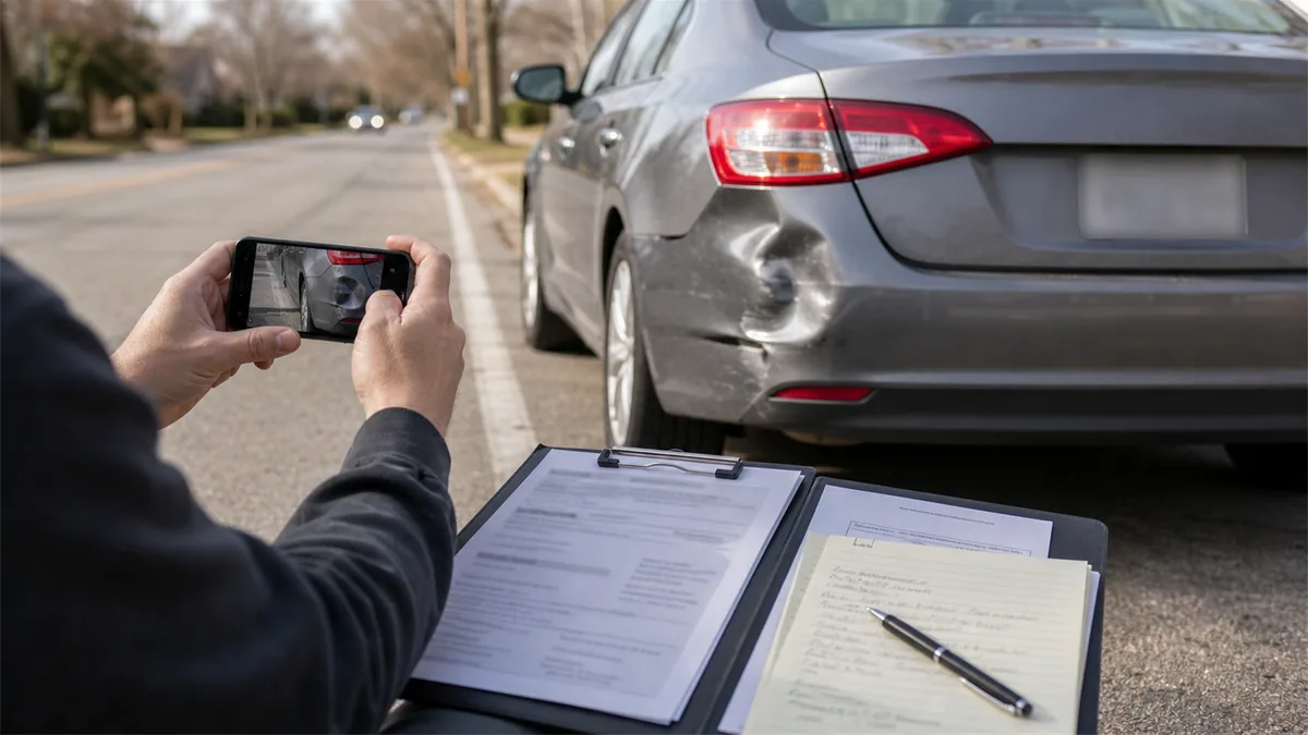 Documentary-style car accidents scene for "Do I Need a Lawyer After a Car Accident?".