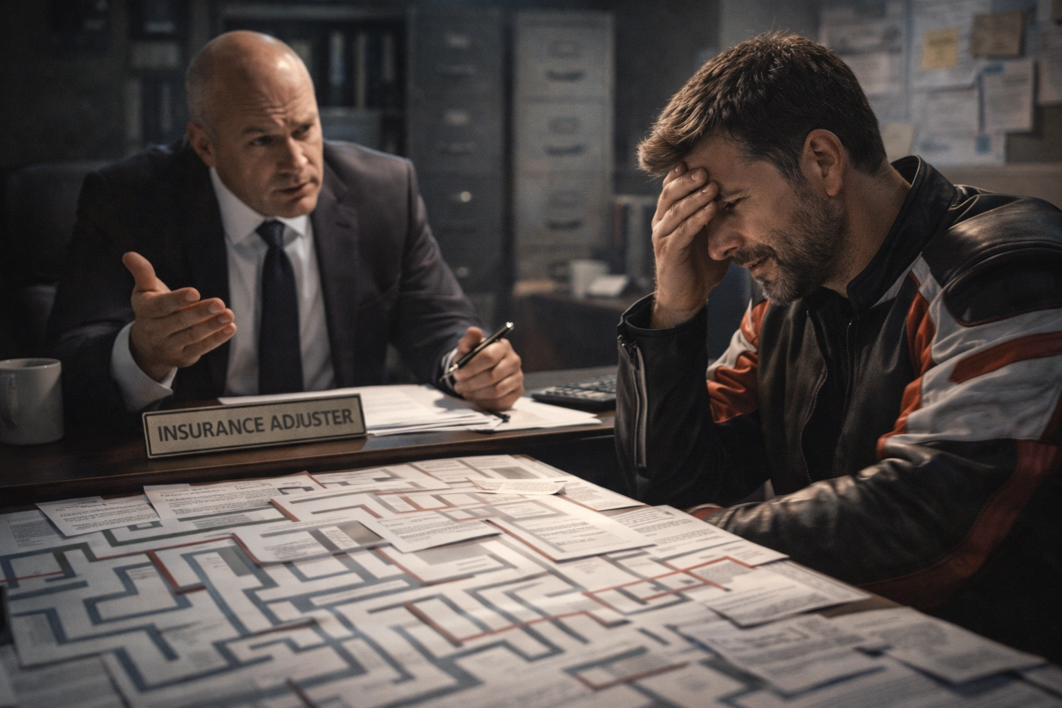 7 Tricks Insurance Adjusters Use to Deny Motorcycle Claims hero image