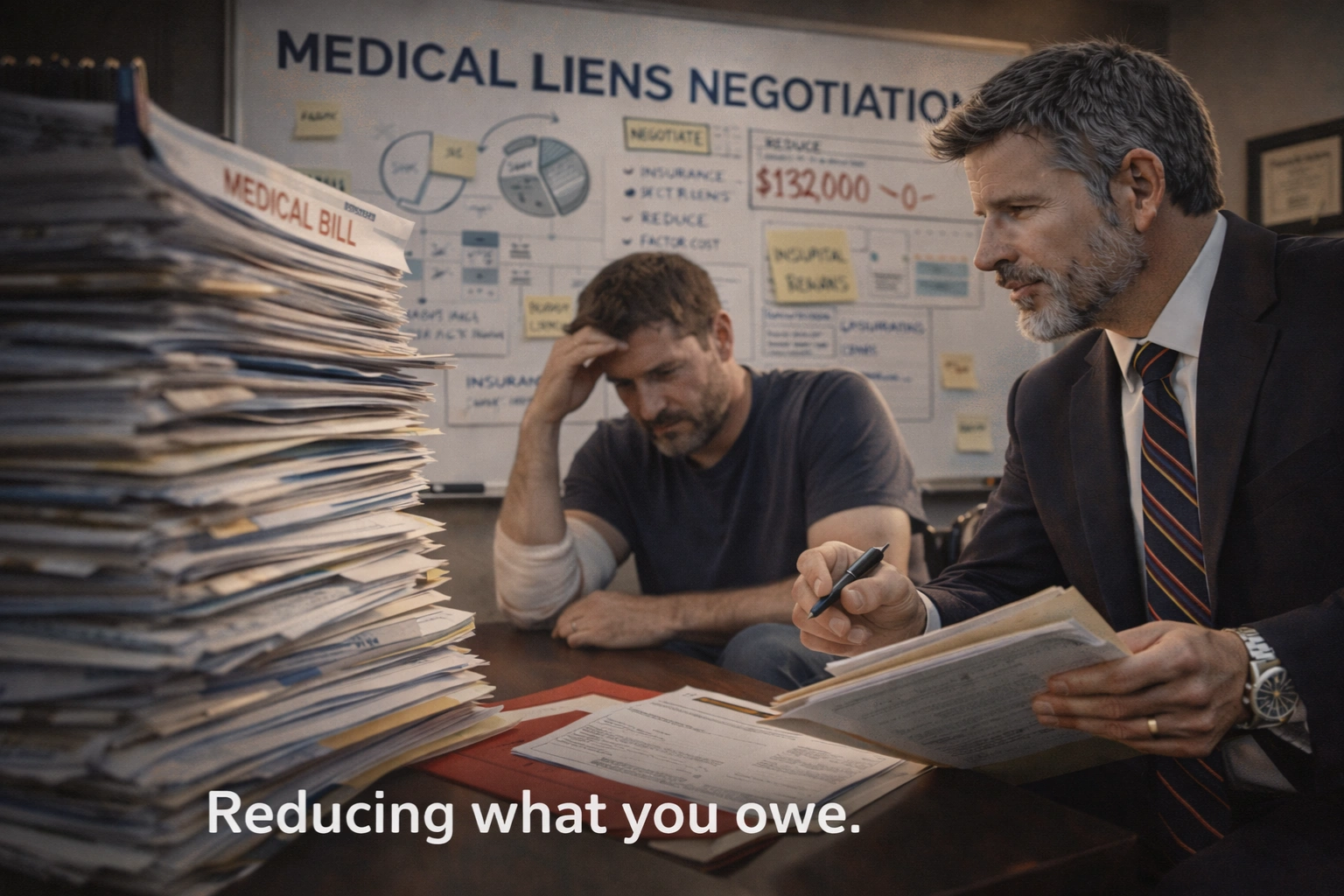 Medical Liens in Personal Injury Cases: Negotiation & Reduction Strategies hero image
