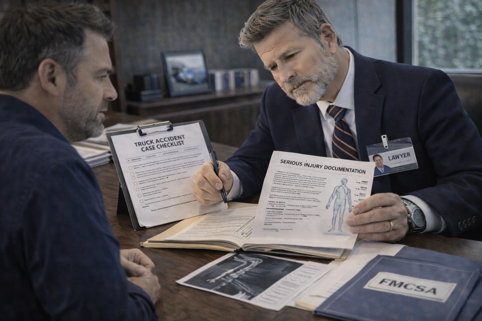 Truck Accident Lawyer Near Me: The Hiring Blueprint hero image