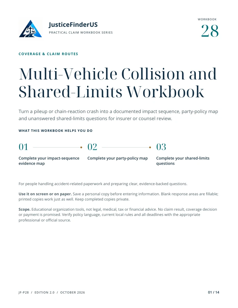 Multi-Vehicle Collision and Shared-Limits Workbook cover