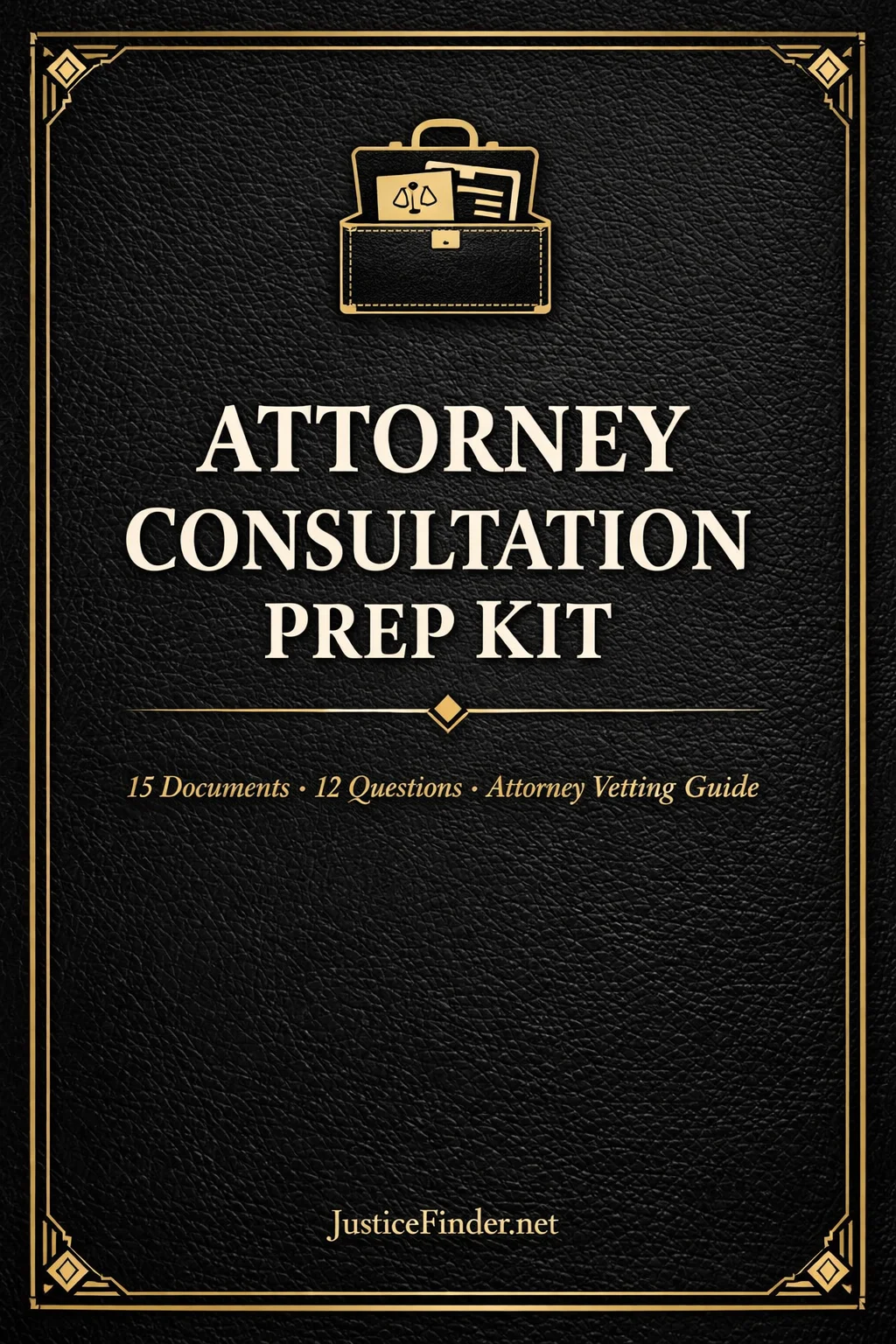 Attorney Consultation Preparation Kit cover