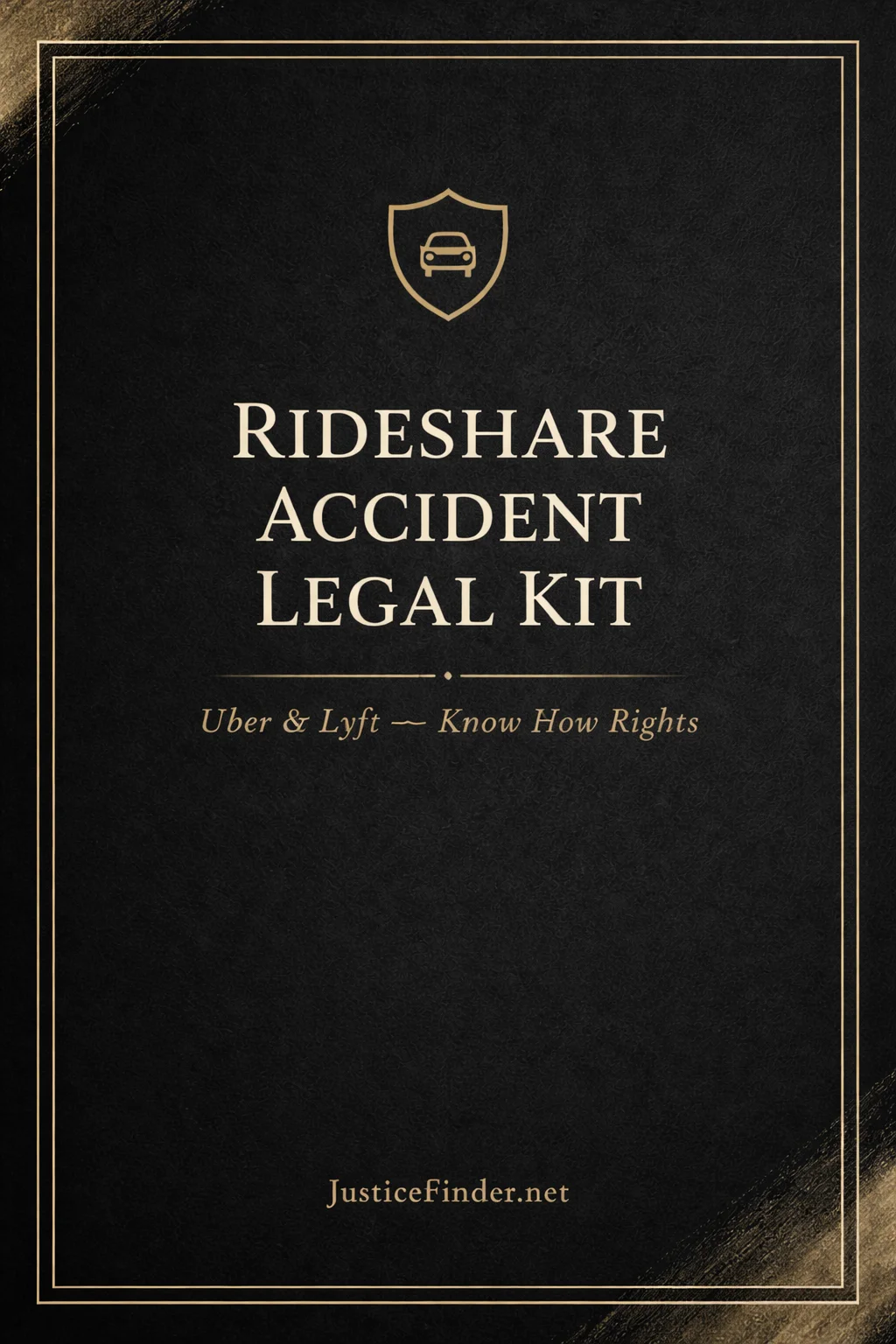 Rideshare Accident Legal Kit cover
